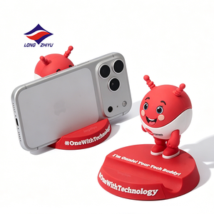 Support de téléphone et tablette universel LZY, personnalisé, créatif, <span class=keywords><strong>en</strong></span> PVC <span class=keywords><strong>3D</strong></span>, figurine de <span class=keywords><strong>dessin</strong></span> <span class=keywords><strong>animé</strong></span>, 20 ans d'expérience - Product Image 4