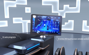 Dual-Core 6D Flexibler Zero-Gravity Ganzkörper-Shiatsu-Massagesessel mit Bluetooth – Luxuriöser Komfort für Büro und Zuhause 2025 - Product Image 5