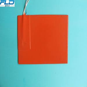 Coussin chauffant flexible et étanche en silicone pour lit en caoutchouc et silicone, 500 500mm, certification UL - Product Image 2