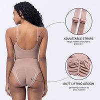 Body Shaper Bodysuit Shapewear Vente en Gros Meilleures Ventes Personnalisé Grande Taille Contrôle Ferme Antibactérien Respirant Post-partum