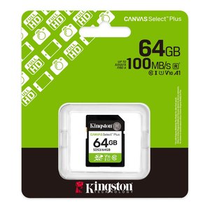 Tarjeta de Memoria SDXC Kingston Canvas Select Plus de 64 GB V10 U1 C10 - Product Image 2
