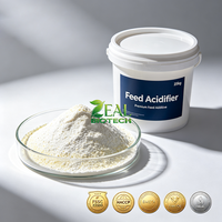 Compuesto Acidificante para Alimentación Animal, Líquido Orgánico Inorgánico Recubierto, para Cerdos, Aves de Corral y Acuicultura, Salud Intestinal, Libre de Antibióticos, FAMI-QS, HALAL