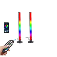 Akıllı oyun ışık çubukları müzik Sync TV PC arka App uzaktan kumanda masası renk değiştiren LED için ortam işığı odası yatak