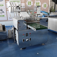Machine de fabrication de tampons alcoolisés à grande vitesse à 6 voies avec scellage automatique des 4 côtés