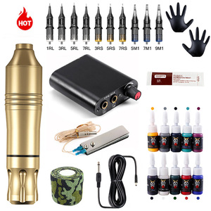 Kit de machine à tatouer rotative pour débutants, équipement de tatouage professionnel pour l'art corporel - Product Image 2