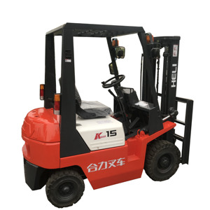 Montacargas Diésel Usado HELI K15, 3 Toneladas, Tracción 4x4, Mástil de Dos Etapas, 2 Años de Garantía, Listo para la Venta - Product Image 1