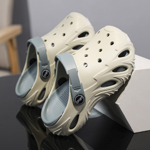 Children Clogs Anti-Slip Soft Sole <b>Beach</b> <b>Shoes</b> For Boys 4-6Y Solid Color Casual Wear - Product Image 2