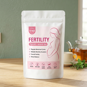 Fertility <b>Tea</b> 10 Bags Vegan Non GMO Plant Based Herbal <b>Infusion</b> for Women's Health and Prenatal Support - Product Image 1