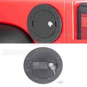 Tapa de Tanque de Combustible con Cerradura, Accesorios Exteriores para Jeep JK Wrangler 2007-2017, Kit de Carrocería, Accesorios para Automóviles - Product Image 1