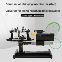 Machine à cordage électronique E300 pour raquettes de tennis et de badminton, machine à cordage informatisée pour tennis et badminton