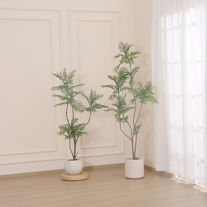 Jwt3772 cây nhựa nhân tạo lớn chậu trong nhà trang trí phòng khách bán buôn khổng lồ cây nhân tạo - Product Image 2