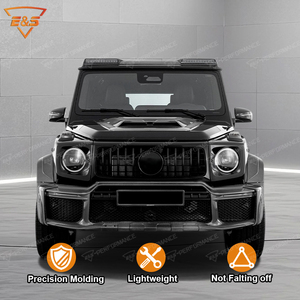 Kit carrosserie large en carbone <span class=keywords><strong>sec</strong></span> style BraB800 pour <span class=keywords><strong>Mercedes</strong></span> Benz G W465 G350 G500 G63 2025 – Améliorez votre véhicule avec ce kit de pare-chocs - Product Image 4
