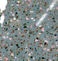 Design moderne de haute qualité Décoration de maison Pierre de galets Carrelage mural en terrazzo artificiel