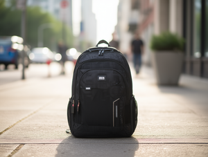 Zaino da Uomo in Tessuto Composito con Chiusura a Cerniera per Uso Promozionale Casual - Product Image 2