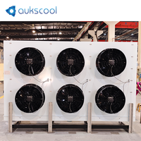 Evaporator Refrigerasi R404A Baja Tahan Karat Industri 65KW Berkualitas Tinggi untuk Cold Room Garansi 1 Tahun