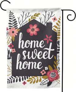 Banderas Personalizadas para Jardín/Patio con tu Imagen/Texto, 100% Poliéster, 12.5x18 Pulgadas, para Decoración de Paredes del Hogar - Product Image 2