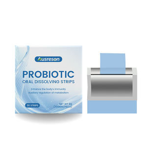 Tiras Probióticas Orales de Disolución Rápida OEM - Fórmula Natural de Grado Alimenticio para Adultos, para Apoyo Inmunológico y Salud Intestinal - Product Image 1