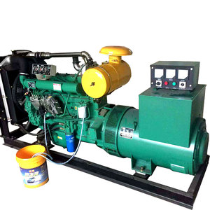 Groupe électrogène 150 kW à démarrage automatique, système de refroidissement par eau, alimentation de secours pour l'immobilier, moteur en cuivre pur, 230 V - Product Image 2