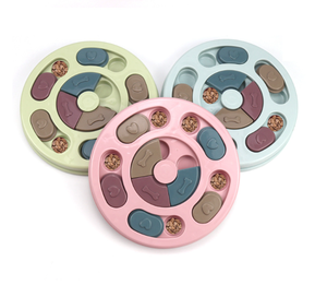 Gioco Puzzle per Animali Domestici in Plastica a Forma Arrotondata, Dispenser Automatico di Cibo per Cani e Piccoli Animali - Product Image 4