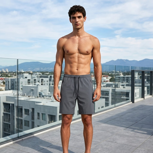Pantalones Cortos Deportivos Cómodos para Hombre, Secado Rápido, Material que Absorbe la Humedad, Cintura Elástica Relajada, Cordón Ajustable, Funcionales - Product Image 1