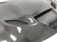 Capot en fibre de carbone de style Hellcat avec évents pour Dodge Charger 2016 Plus