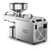 Moulin à huile de sésame d'olive d'arachide de qualité automatique commerciale presse Machine Double tête tournesol argan huile de lin pressage nouveau