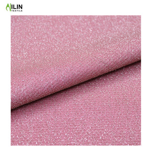 <span class=keywords><strong>Tissu</strong></span> interlock tricoté en polyester 100% de haute qualité avec fil métallique pour robe de soirée - Product Image 1