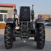 Tracteur à roues Jialong T-220B 22HP à transmission par engrenages, multifonctionnel, pour petites exploitations agricoles européennes, refroidissement par eau, 2 roues motrices