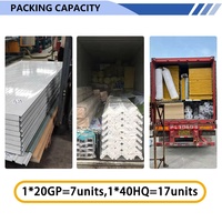 Maison Détachable CGCH DDP 20ft, Petite Maison Préfabriquée de Luxe Modulaire, Matériaux Industriels de Qualité, Conteneur Détachable pour Camping