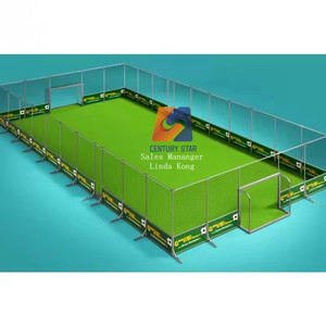 Hot bán thể thao bóng đá lĩnh vực Tùy chỉnh bóng đá sân bóng đá lồng trong nhà bóng đá tòa nhà nhà tùy chỉnh kích thước - Product Image 3