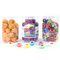 Halal gecertificeerde 10 gram fruitige, meerkleurige gummy ballen snoepgoed, aanpasbare vormen, kerstsnoep met jamvulling