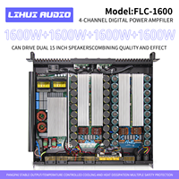 Amplificateur de puissance professionnel de fabrication directe d'usine, amplificateur numérique de 1600 W de Chine