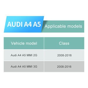 Stwei Lecteur audio de voiture sans fil Apple Carplay Android Auto Boîte de décodage Interface intelligente pour Audi 08-16 A4 B8 A5 S5 Mmi 2g 3g Mib - Product Image 6