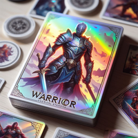 Impression personnalisée de cartes de tarot et d'oracle avec dorure à chaud, couleurs personnalisées et coins arrondis - Finition mate