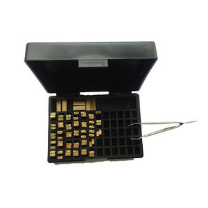 Chiffres/Lettres standard en cuivre pour machine de codage DY-8/HP-241B - Product Image 1