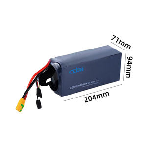 CEBA 6S 22000mAh 22,2 V 25C batería recargable Lipo para RC modelo coche agrícola Drone batería - Product Image 4