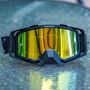 Gafas de Motocicleta Retro SCOHIROWORK, Gafas Deportivas para Exteriores, Máscara para Casco, Gafas de Ciclismo y Motociclismo - Product Image 3