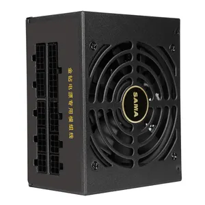 SAMA SFX 650w pc电源高效微黄金80 plus桌面电源