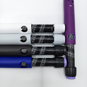 Portable Disposable Injector <b>Pen</b> Adjustable Dosage <b>Multiple</b> <b>Colors</b> Metal Glass Body Custom Logo for Beauty Personal Care Use - Product Image 4