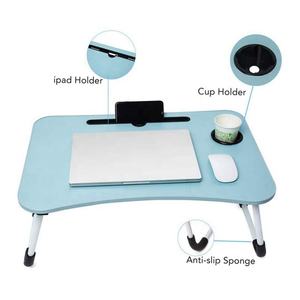 Hochwertiger, verstellbarer, tragbarer Laptop-Tisch aus Holz mit modernem Design, tragbarer, verstellbarer <span class=keywords><strong>Computer</strong></span> tisch für den Schreibtisch - Product Image 4