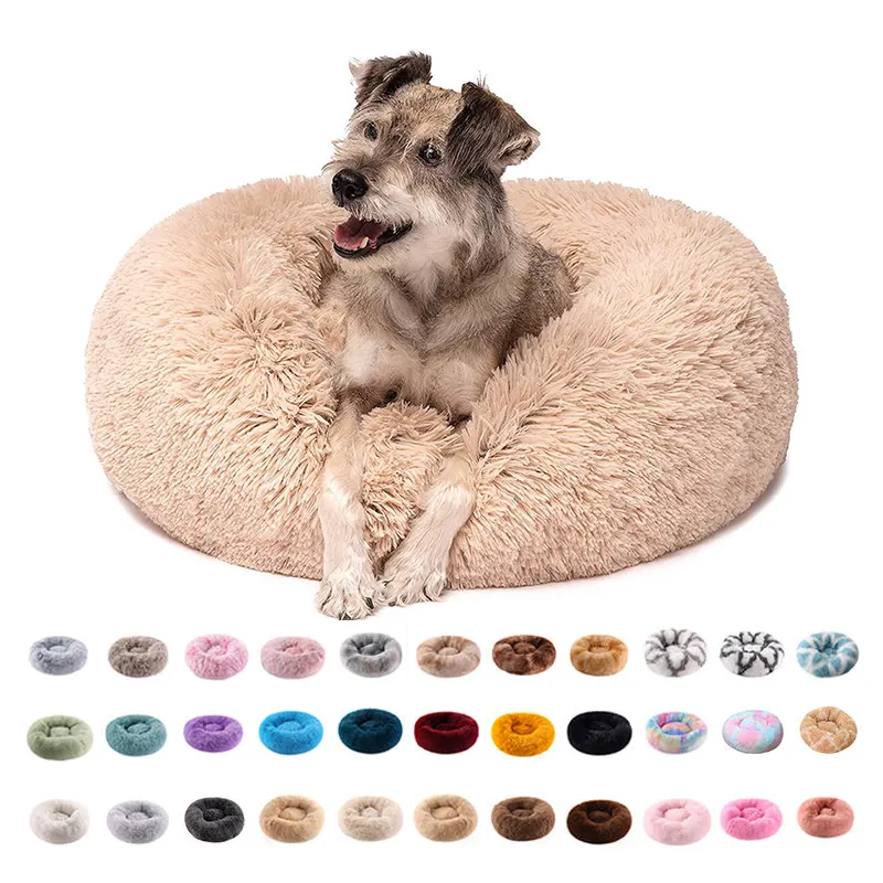 ZMaker Dropshipping cuscino rimovibile per animali domestici impermeabile gatti per animali domestici letto soffice pelliccia ciambella letto per cani