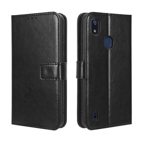 Funda de lujo tipo billetera de cuero PU Crazy Horse para teléfono celular <span class=keywords><strong>Verve</strong></span> Connect ZTE Z6103 - Product Image 2