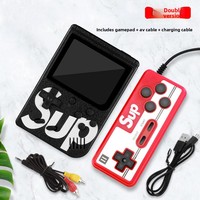 Cadeaux d'anniversaire et de Noël pour enfants, console de jeu portable mini 2,4 pouces, rétro, un seul joueur, avec 400 jeux classiques intégrés