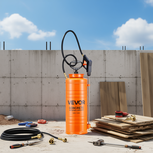 Pulverizador de Concreto Vevor de 3.5 Galones, Mango Ergonómico Naranja, Boquillas de Latón para Construcción - Product Image 2