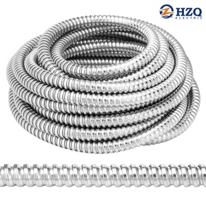 Tuyau métallique flexible à paroi réduite HZQ ZQFSC-50 de 1/2 pouce en acier galvanisé pour câblage extérieur <span class=keywords><strong>Greenfield</strong></span> – Vente en gros - Product Image 1