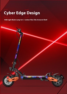 Scooter Eléctrico de Tres Ruedas para Adultos, Motor sin Escobillas, Frenos de Disco Hidráulicos de Litio, Diseño Plegable, Capacidad de 150 kg, 65 km/h, H9 de Alta Velocidad - Product Image 2