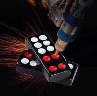 Black Domino 32 pièces jeu de puces traditionnel chinois Pai Gow Domino jeu jouer dans les carreaux de mélamine de fête de famille