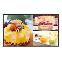 Pantalla LCD Ultrafina Samsung de 27, 32, 43, 55, 65 y 75 Pulgadas, 4K HD, para Menús de Restaurantes, Señalización Digital y Monitores LCD