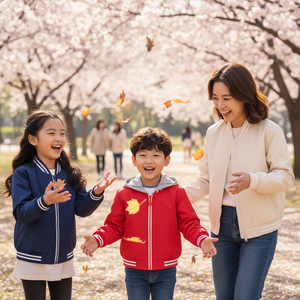 Veste coréenne haut de gamme OZKIZ J03 pour garçons de 2 à 7 ans Printemps/Automne Mode enfantine Vente en gros - Product Image 3