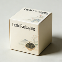 Boîte d'emballage en carton personnalisée à bas prix pour sachets de thé noir, boîte d'emballage en papier pour sachets de thé Kung Fu, boîte d'emballage pour sachets de thé vert